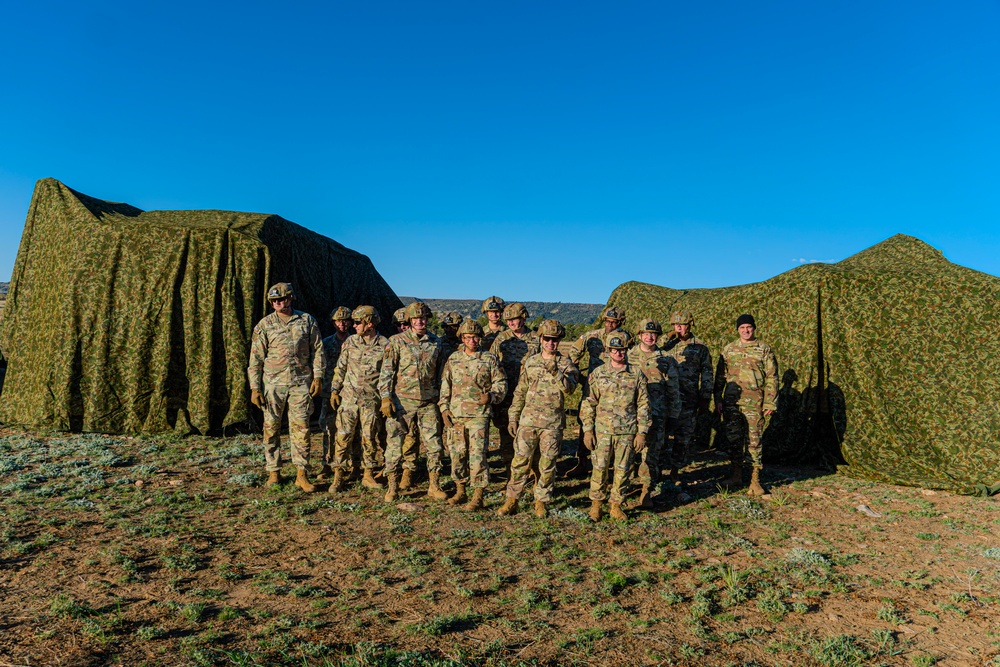 Advisors conduct camouflage and counter-uas training during SFAC forum