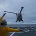 U.S. Coast Guard works with Brazilian navy helicopter crew