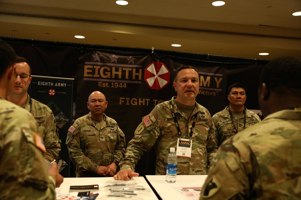 Eighth Army hosts visitors during LANPAC 2024