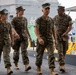 Marines From The 2nd Battalion, 4th Marines Tour of USS Tripoli