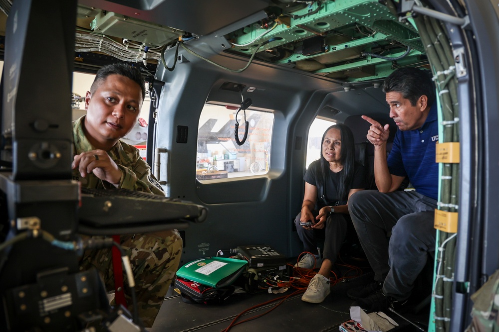 Palau President visits Guam National Guard