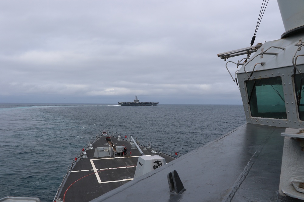 DVIDS - Images - USS Frank E. Petersen Jr. transits the Pacific Ocean ...