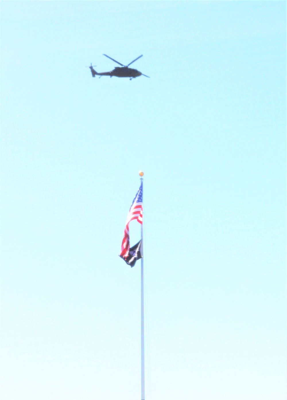 Black Hawk training operations at Fort McCoy