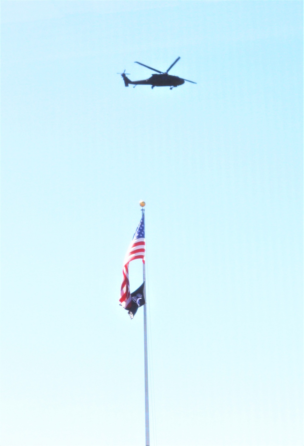 Black Hawk training operations at Fort McCoy
