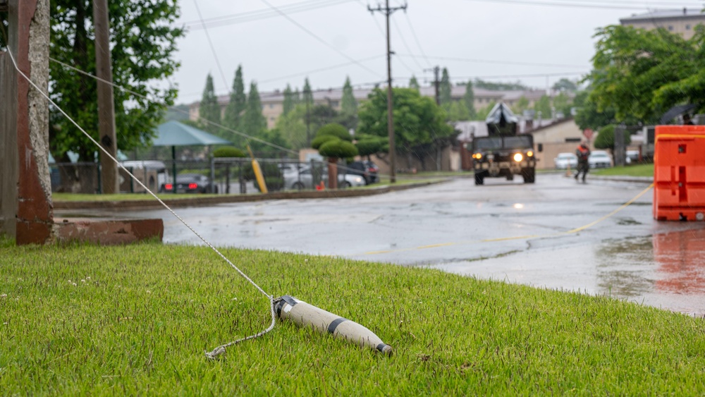 Danger defused, lives saved: 51st CES clears UXO, 51st MDG tends to injured