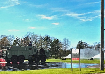 Army Reserve firefighter training at Fort McCoy
