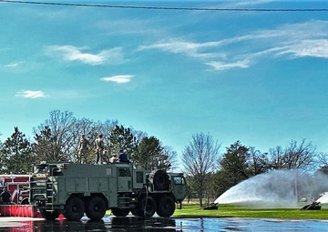 Army Reserve firefighter training at Fort McCoy