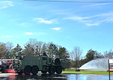 Army Reserve firefighter training at Fort McCoy