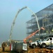 May 2024 barracks construction operations at Fort McCoy