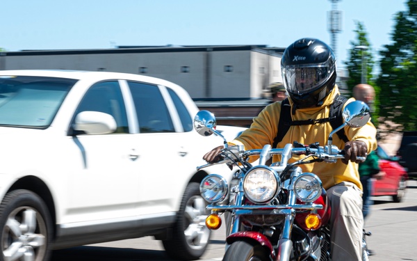 86 AW Safety Office organizes motorcycle safety course
