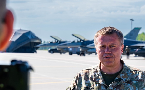 Exercise Astral Knight 24 Media Day at Šiauliai Air Base