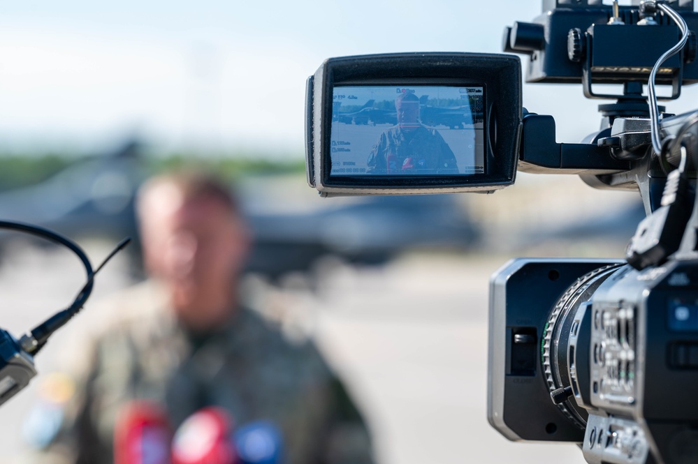 Exercise Astral Knight 24 Media Day at Šiauliai Air Base