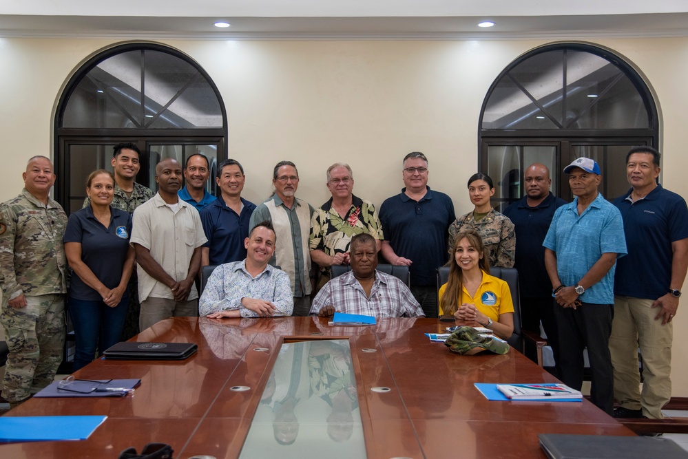 DoD Representatives Meet with Residents of Palau; Discuss Proposed Designation of Defense Site in Peleliu