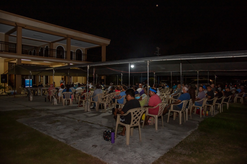 DoD Representatives Meet with Residents of Palau; Discuss Proposed Designation of Defense Site in Peleliu