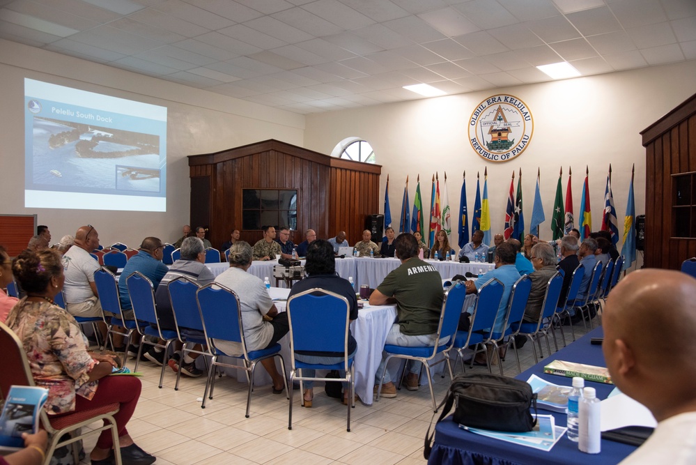 DoD Representatives Meet with Residents of Palau; Discuss Proposed Designation of Defense Site in Peleliu