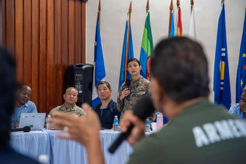 DoD Representatives Meet with Residents of Palau; Discuss Proposed Designation of Defense Site in Peleliu