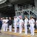 USS Ronald Reagan departs Yokosuka