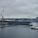 USS Ronald Reagan Departs Yokosuka