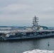 USS Ronald Reagan Departs Yokosuka