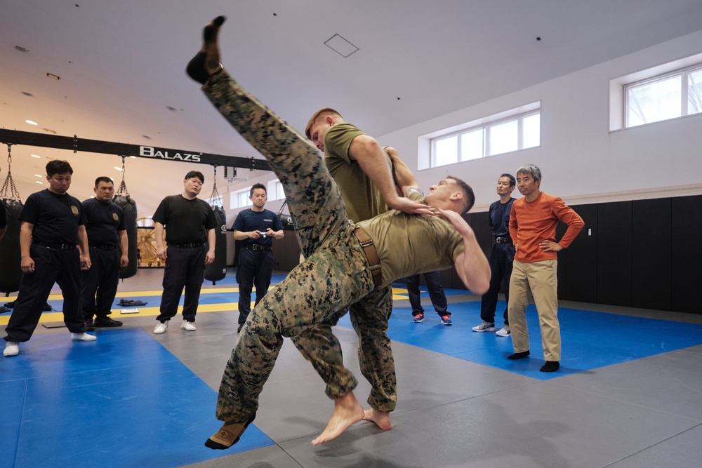 FASTPAC Marines, Immigration Agents participate in martial arts exchange