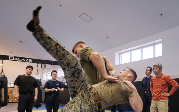FASTPAC Marines, Immigration Agents participate in martial arts exchange