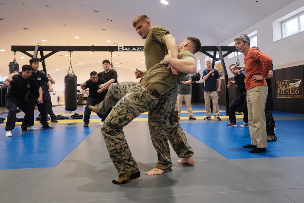 FASTPAC Marines, Immigration Agents participate in martial arts exchange