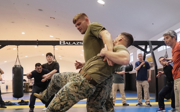 FASTPAC Marines, Immigration Agents participate in martial arts exchange