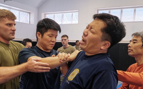 FASTPAC Marines, Immigration Agents participate in martial arts exchange