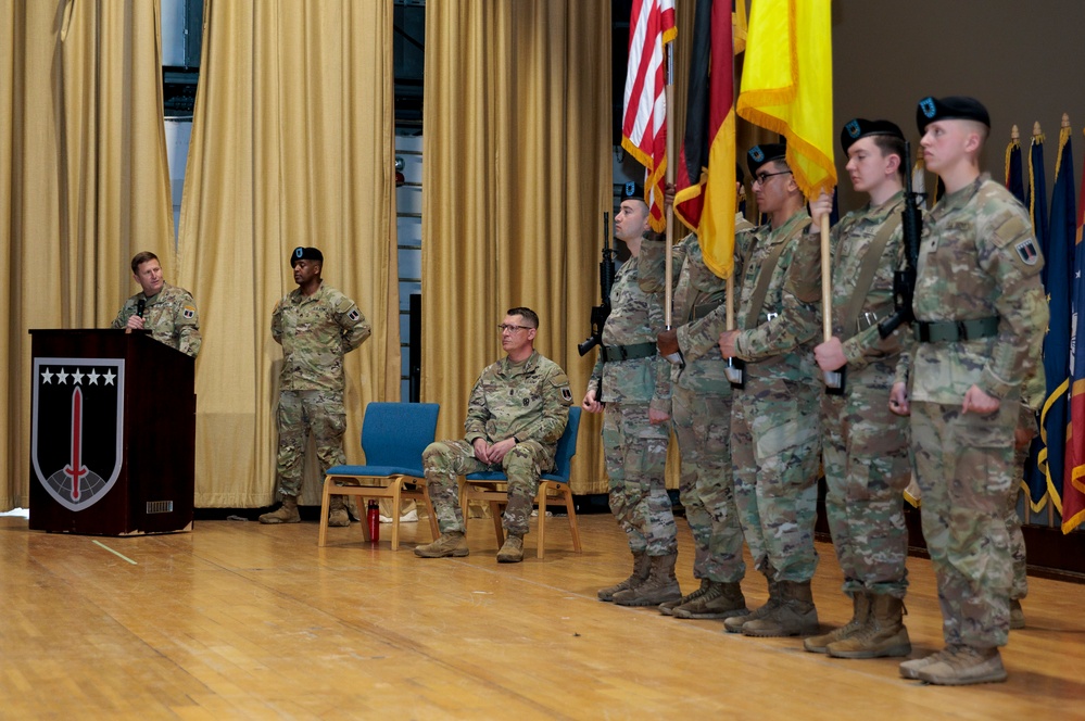 CSM Bell Assumes Responsibility of 2nd MDTF in Germany