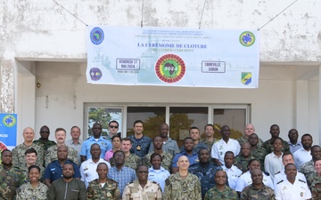 African, international maritime forces conclude exercise Obangame Express 2024