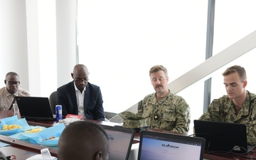 U.S. Sailors teaches Seavision, maritime legal considerations to Gabonese officials