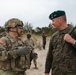 29th ID Commanding General Maj. Gen. Joseph DiNonno with Polish army Col. Noga