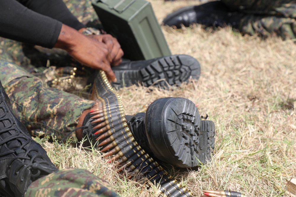 Machine Gun Fire 240 Live Fire!