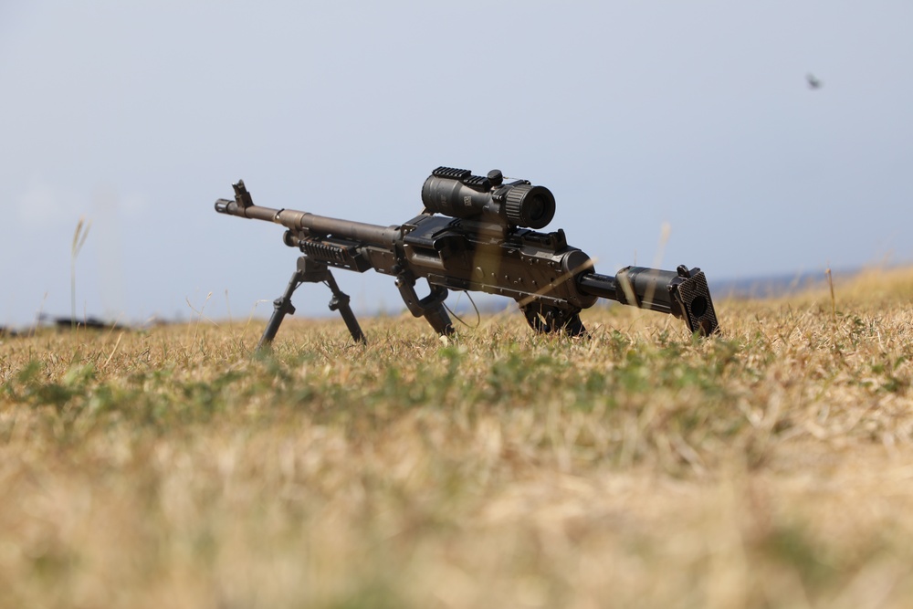 Machine Gun Fire 240 Live Fire!