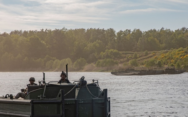 Boat Operators 43rd Multi-Role Bridge Company Wet Gap Crossing