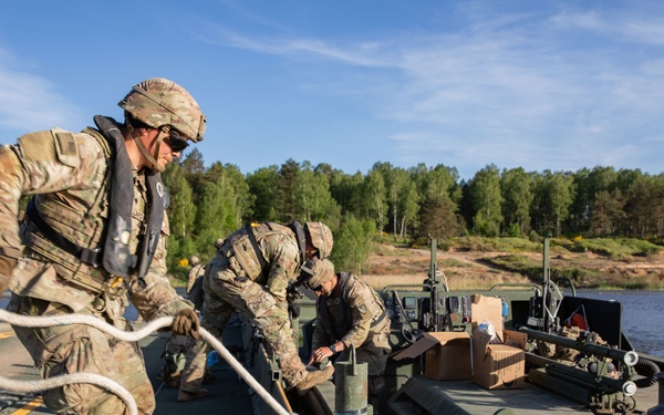 Bridge Crew 43rd Multi-Role Bridge Company Wet Gap Crossing