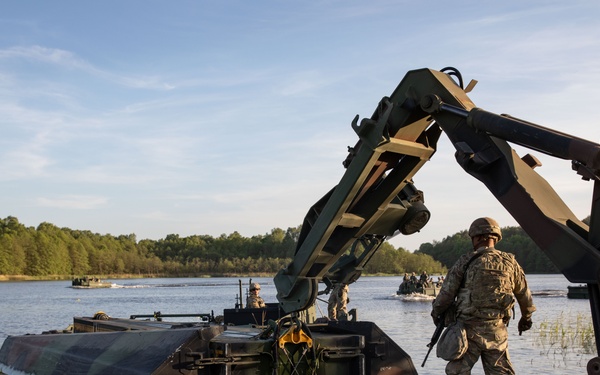 43rd Multi-Role Bridge Company Wet Gap Crossing