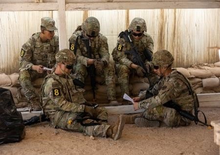 U.S. Army Central Soldiers compete in Best Squad 2024