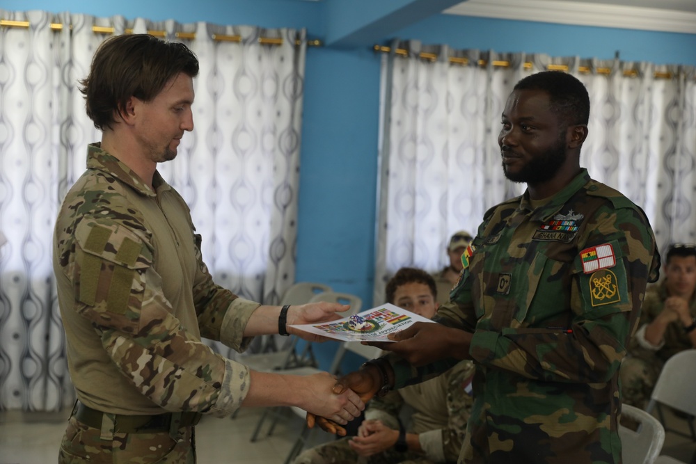 Ghana Navy and Ghana Police Service Conduct Maritime Interdiction Training from U.S., Dutch Forces in Ghana