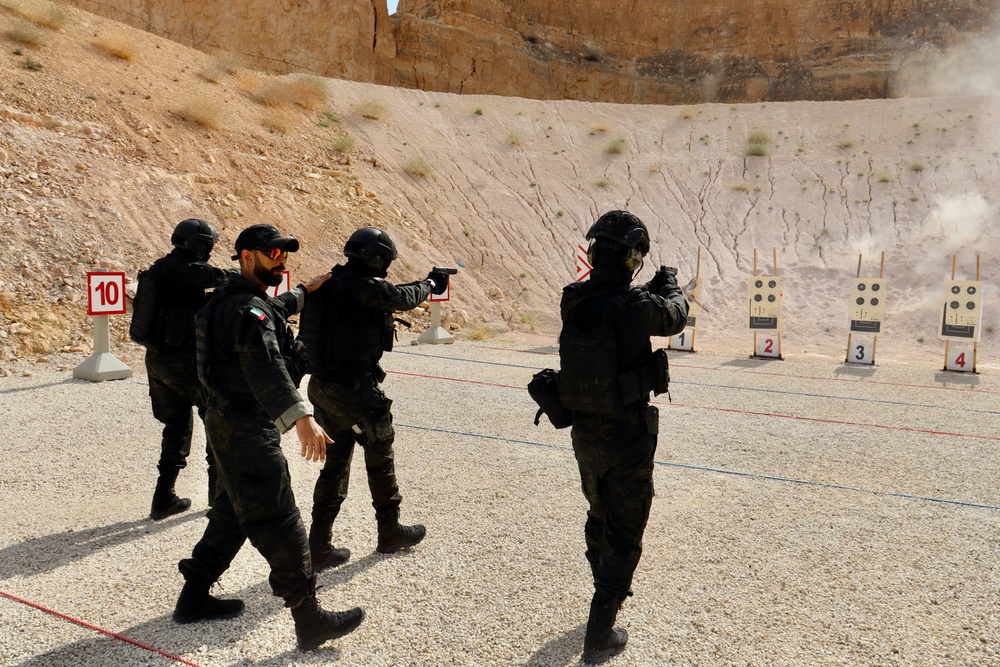 SOF partners conduct CQB, shooting drills during Eager Lion