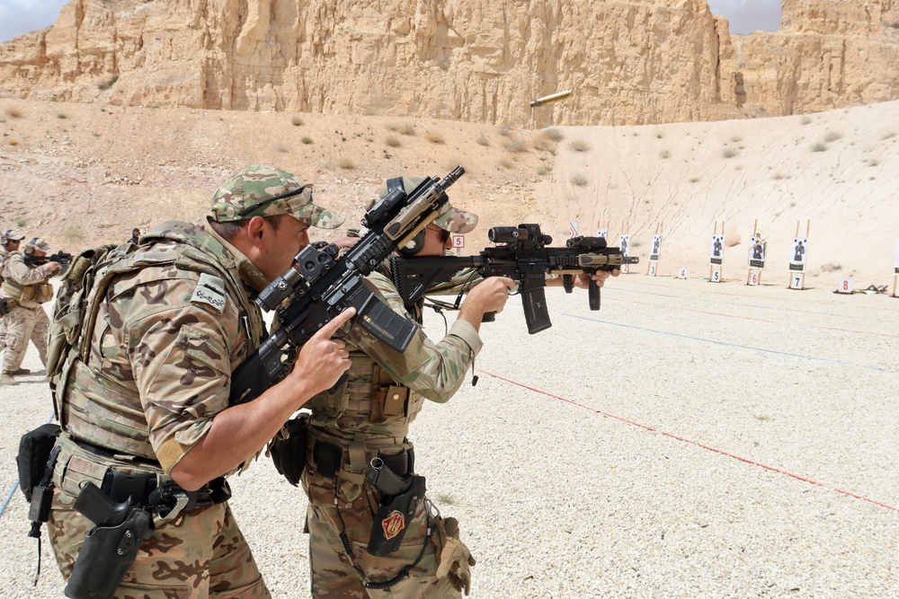 SOF partners conduct CQB, shooting drills during Eager Lion