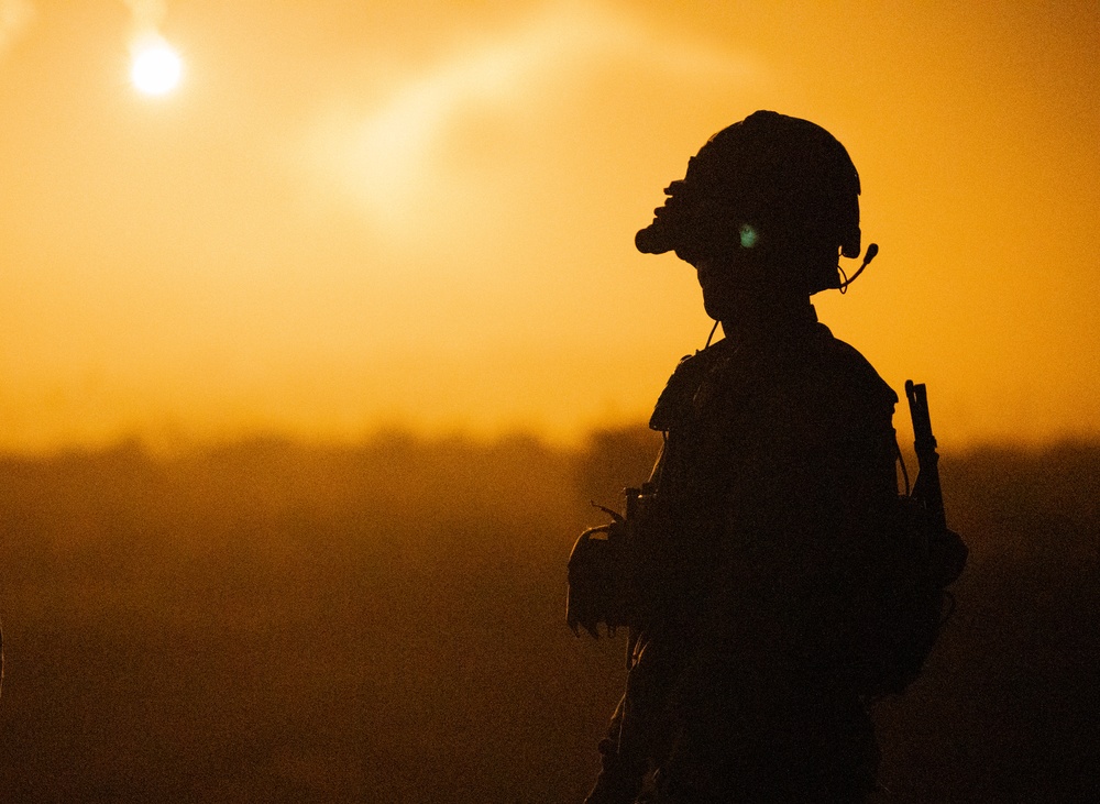 Paratroopers conduct multi-domain live fire exercise