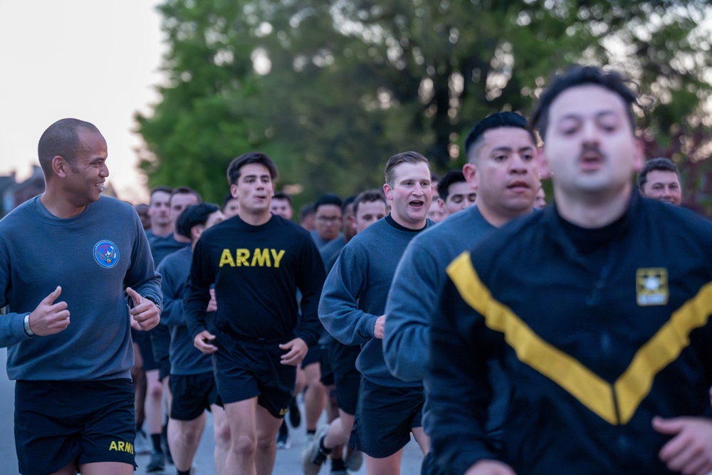 82nd Airborne Division Battalion Run