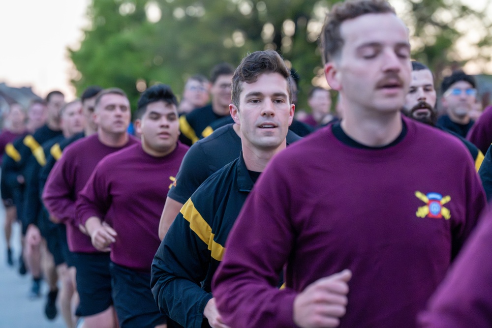 82nd Airborne Division Battalion Run