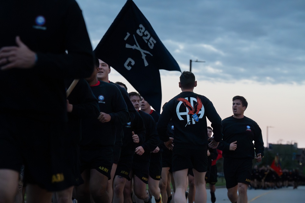 82nd Airborne Division Battalion Run