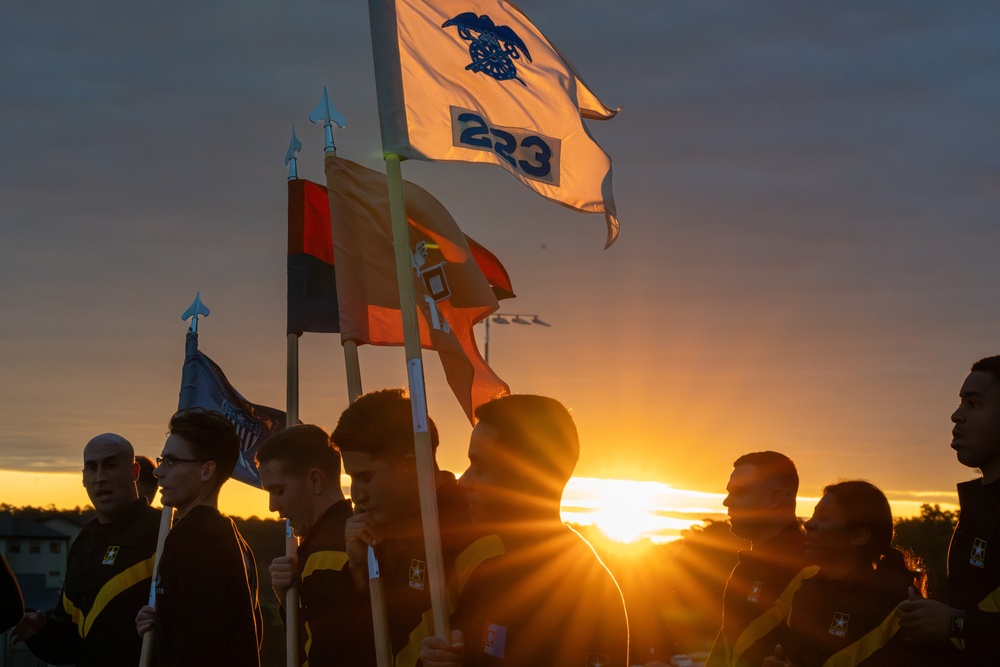 82nd Airborne Division battalion run