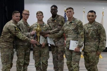 U.S. Army Central Soldiers compete in Best Squad 2024