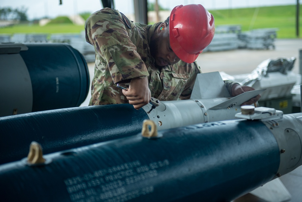 23rd Munitions Squadron hosts combat munitions training