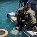Man overboard recovery training