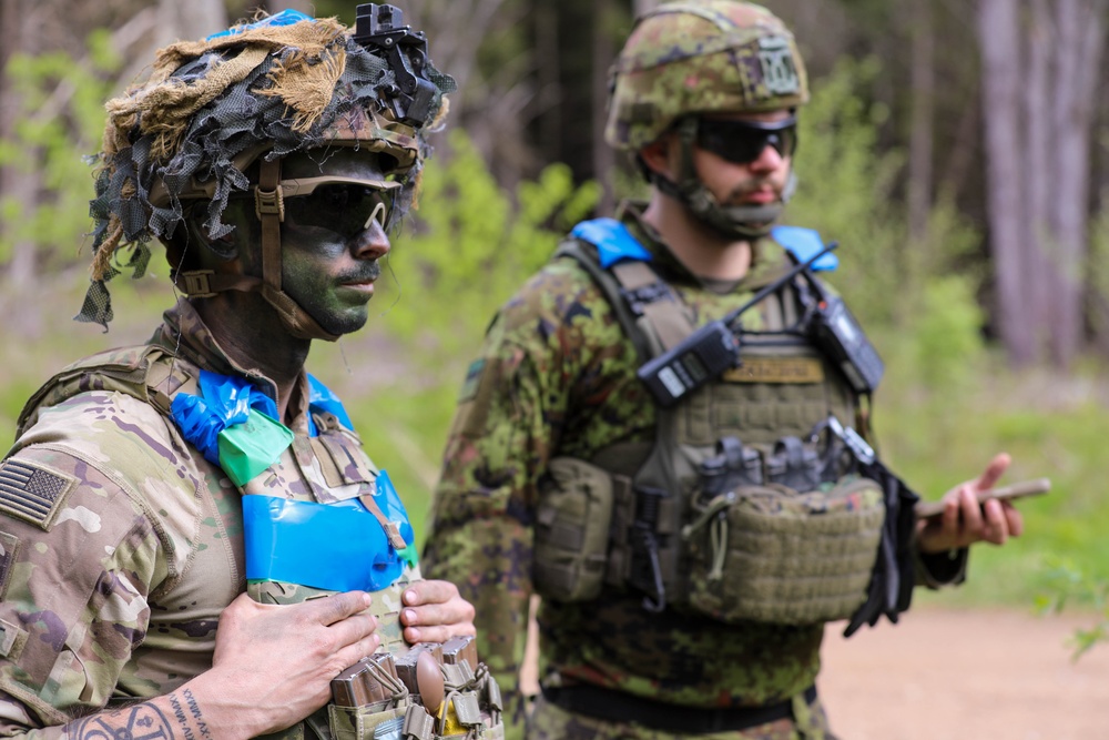 1st Bn., 187th IR train with NATO allies at Spring Storm in Estonia